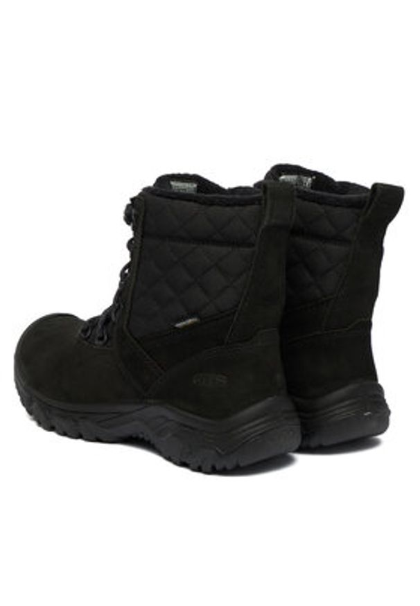 keen - Keen Śniegowce Greta II Waterproof 1031168 Czarny. Kolor: czarny. Materiał: nubuk, skóra