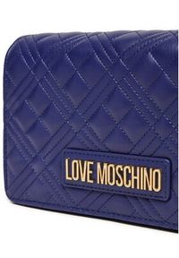 Love Moschino - LOVE MOSCHINO Torebka JC4079PP0LLA0750 Granatowy. Kolor: niebieski. Materiał: skórzane #5