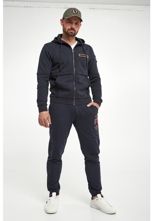 Aeronautica Militare - Bluza męska z kapturem AERONAUTICA MILITARE. Typ kołnierza: kaptur