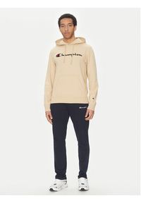Champion Bluza 220726 Beżowy Regular Fit. Kolor: beżowy. Materiał: bawełna, syntetyk #5