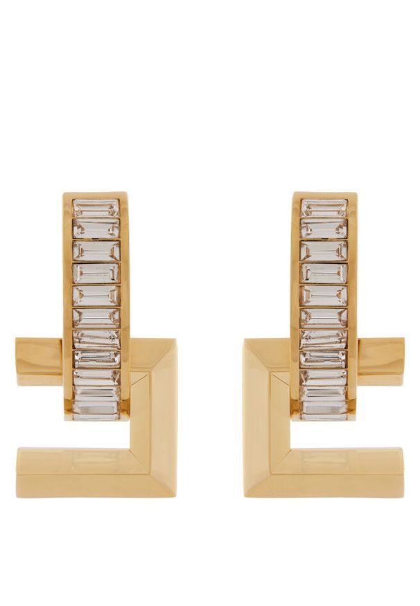 Klipsy Elisabetta Franchi. Materiał: złote. Kolor: złoty