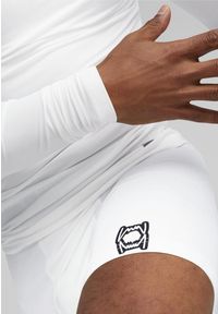 Puma - Męskie spodenki do koszykówki Hoops Team PUMA White. Kolor: biały. Sport: koszykówka