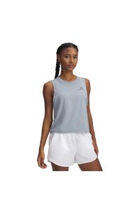 Top treningowy damski Under Armour Rush Energy Crop Tank. Kolor: szary