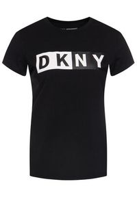 DKNY Sport T-Shirt DP8T5894 Czarny Regular Fit. Kolor: czarny. Materiał: bawełna. Styl: sportowy #4