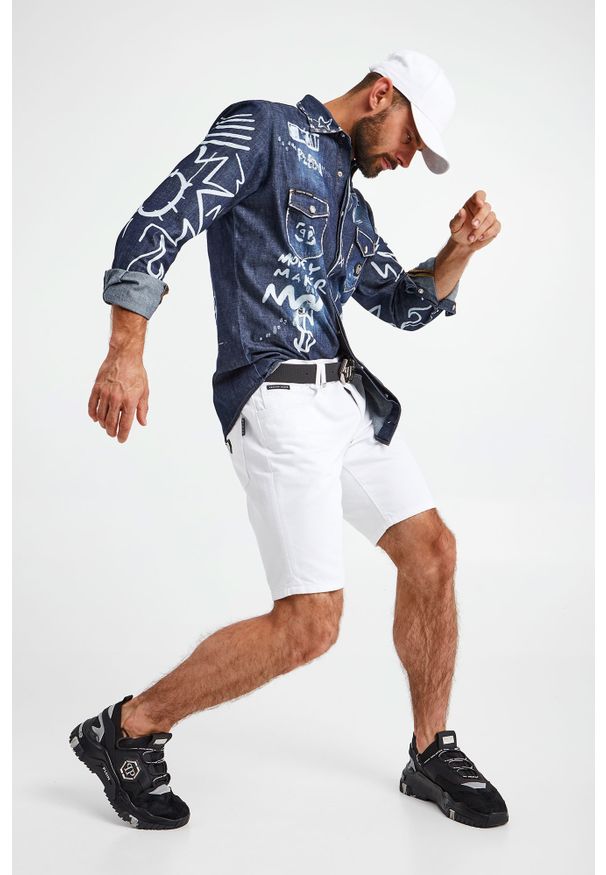 Philipp Plein - KOSZULA PHILPP PLEIN. Wzór: nadruk