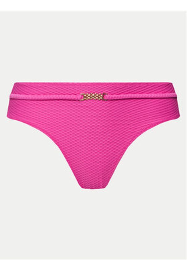 SELMARK - Selmark Dół od bikini BJ502 Różowy. Kolor: różowy. Materiał: syntetyk