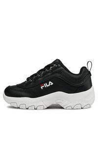 Fila Sneakersy Strada Low Kids 1010781.25Y Czarny. Kolor: czarny. Materiał: skóra #5
