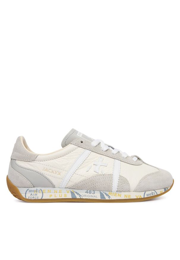 Premiata Sneakersy Jackyxd 25D Var 8221 Szary. Kolor: szary. Materiał: zamsz, skóra