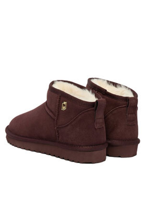 Liu Jo Śniegowce Jil 01 SF5099 PX002 Bordowy. Kolor: czerwony. Materiał: zamsz, skóra