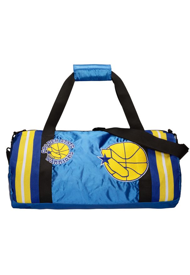Mitchell & Ness - Torba typu duffle Golden State Warriors. Kolor: niebieski. Sport: koszykówka