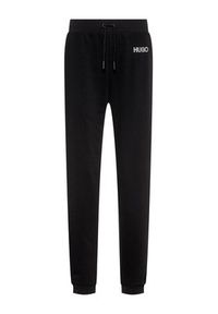 Hugo Spodnie dresowe Dachibi 50449936 Czarny Regular Fit. Kolor: czarny. Materiał: bawełna, dresówka #5