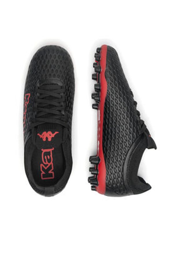 Kappa Buty do piłki nożnej AW24-3C004A Czarny. Kolor: czarny. Materiał: materiał