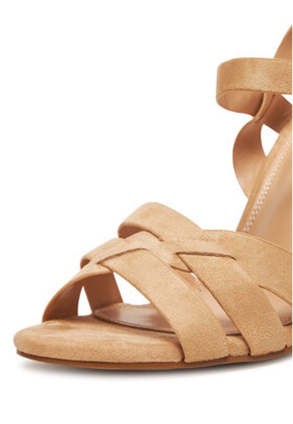 DeeZee Espadryle XFV19008-11 Beżowy. Kolor: beżowy. Materiał: materiał
