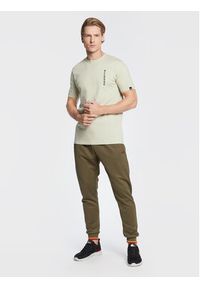 Ellesse T-Shirt Onesto SHP15895 Zielony Regular Fit. Kolor: zielony. Materiał: bawełna