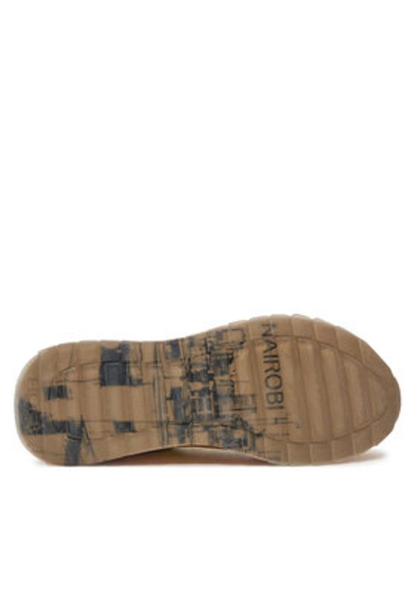 HOFF Sneakersy Nairobi 12502015 Żółty. Kolor: żółty. Materiał: zamsz, skóra
