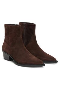 Vagabond Shoemakers Botki Kelsey 5810-140-31 Brązowy. Kolor: brązowy. Materiał: skóra, zamsz #5
