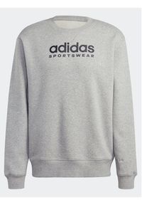 Adidas - adidas Bluza All SZN Graphic IC9823 Szary Loose Fit. Kolor: szary. Materiał: bawełna #2