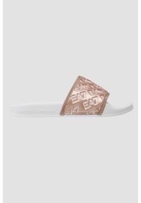 EA7 Emporio Armani - EA7 EMPORIO ARMANI Różowe klapki logowane, Rozmiar 36. Kolor: różowy #1