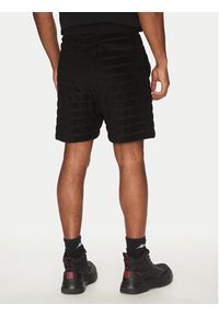 Hugo - HUGO Szorty sportowe Dutowel 50535289 Czarny Relaxed Fit. Kolor: czarny. Materiał: bawełna. Styl: sportowy #3
