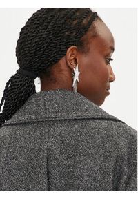 Pinko - PINKO Płaszcz wełniany Calice 104041 A23R I75 Szary Regular Fit. Kolor: szary. Materiał: wełna #6