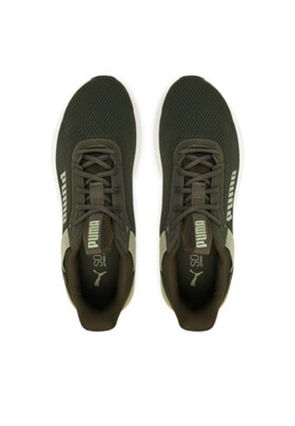 Puma Buty do biegania Ftr Wave 311095 10 Khaki. Kolor: brązowy. Materiał: materiał