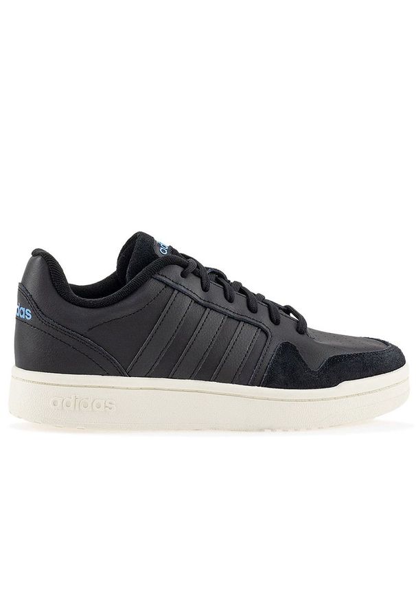 Adidas - Buty adidas Postmove GY7121 - czarne. Zapięcie: pasek. Kolor: czarny. Materiał: skóra, guma. Szerokość cholewki: normalna. Wzór: aplikacja