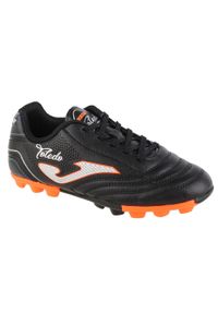 Buty piłkarskie dla dzieci Joma Toledo Jr. Zapięcie: sznurówki. Kolor: czarny. Materiał: materiał, syntetyk. Szerokość cholewki: normalna. Sport: piłka nożna #1