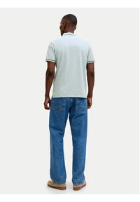 Jack & Jones Polo Paulos 12136668 Niebieski jasny Regular Fit. Typ kołnierza: polo. Kolor: niebieski. Materiał: bawełna #6