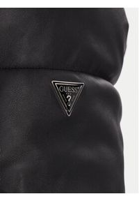 Guess Kurtka zimowa M5BL2F W1050 Czarny Regular Fit. Kolor: czarny. Materiał: skóra. Sezon: zima #7