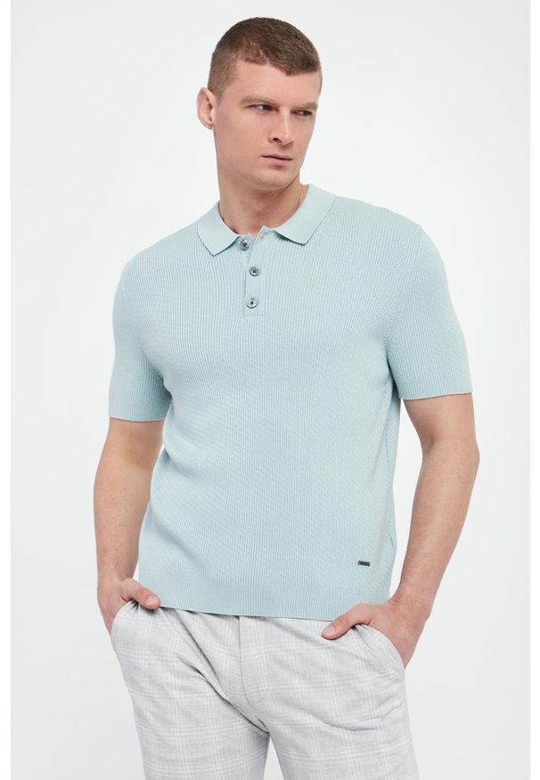 Polo męskie Willo JOOP!. Typ kołnierza: polo