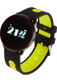 GARETT - Smartwatch Garett Sport 14 Czarno-zielony. Rodzaj zegarka: smartwatch. Kolor: zielony, wielokolorowy, czarny. Styl: sportowy #1