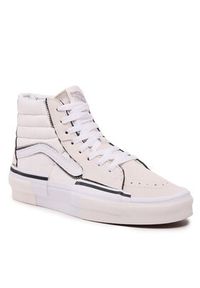 Vans Tenisówki Sk8-Hi Reconst VN0005UKQJM1 Écru. Materiał: skóra, zamsz #4