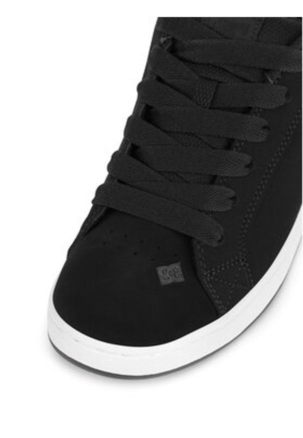 DC Shoes Sneakersy COURT GRAFFIK DC01662061 Czarny. Kolor: czarny. Materiał: skóra, nubuk
