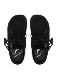Naked Wolfe Klapki Blizzard Czarny. Kolor: czarny. Materiał: zamsz, skóra #5