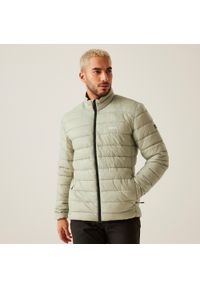 Regatta - Marizion Męska kurtka turystyczna z przegrodami. Kolor: szary. Materiał: puch. Sport: outdoor, turystyka piesza #1