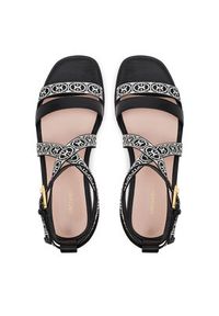 Coccinelle Sandały E4 SVR 18 03 01 Czarny. Kolor: czarny. Materiał: materiał #6