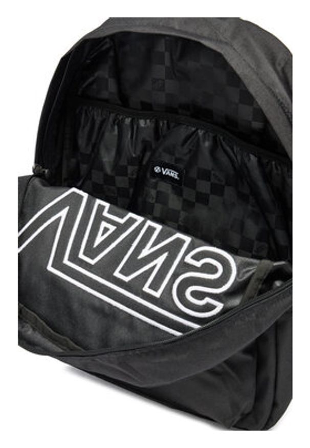 Vans Plecak Old Skool Drop V Backpack VN000H4ZBLK1 Czarny. Kolor: czarny. Materiał: materiał