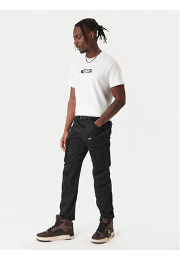 G-Star RAW - G-Star Raw T-Shirt Old Skool D25967-C812 110 Biały Regular Fit. Kolor: biały. Materiał: bawełna