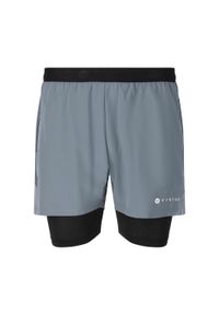 VIRTUS - Krótkie rozkładane 2 w 1 Virtus Dylan. Kolor: szary, niebieski, wielokolorowy, czarny. Długość: krótkie. Sezon: lato #1