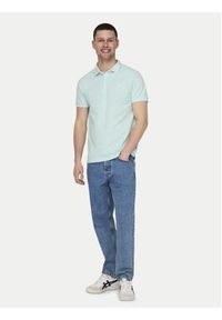 Only & Sons Polo Fletcher 22024827 Zielony Regular Fit. Typ kołnierza: polo. Kolor: zielony. Materiał: bawełna #3
