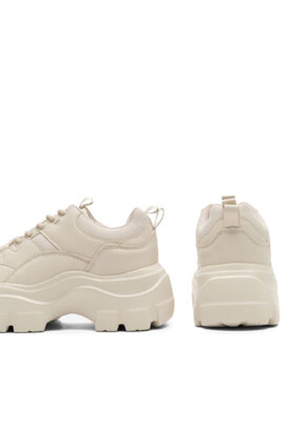 DeeZee Sneakersy LIV WAG1252301A Beżowy. Kolor: beżowy. Materiał: materiał