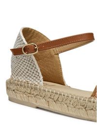 Geox Espadryle D Lampedusa D55V0B 02MLM C5FH6 Brązowy. Kolor: brązowy. Materiał: materiał #3