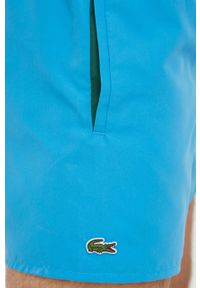Lacoste szorty kąpielowe kolor zielony MH6270-528. Kolor: niebieski. Materiał: tkanina #3
