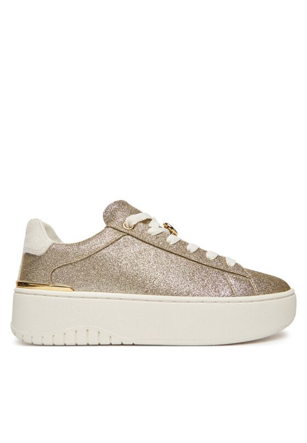 MICHAEL Michael Kors Sneakersy Dottie 43F5DTFS1M Złoty. Kolor: złoty. Materiał: materiał