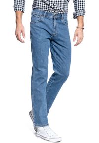 Wrangler - SPODNIE MĘSKIE WRANGLER REGULAR FIT STONEWASH W10I2333N