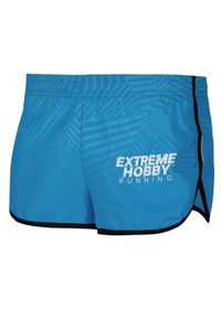 Szorty do biegania męskie spodenki biegowe EXTREME HOBBY CALEIDOSCOPE. Kolor: niebieski. Materiał: poliester. Długość: krótkie. Sezon: lato. Sport: bieganie #1