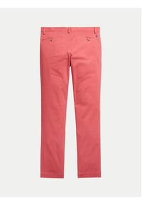 Polo Ralph Lauren Chinosy 710704176005 Różowy Slim Fit. Kolor: różowy. Materiał: bawełna #6