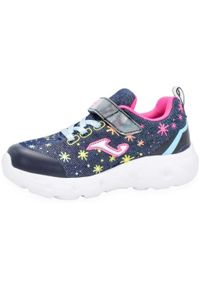 Joma - Buty sportowe Sneakersy dziewczęce, Space Jr 24 JSPACW. Kolor: niebieski. Sport: turystyka piesza