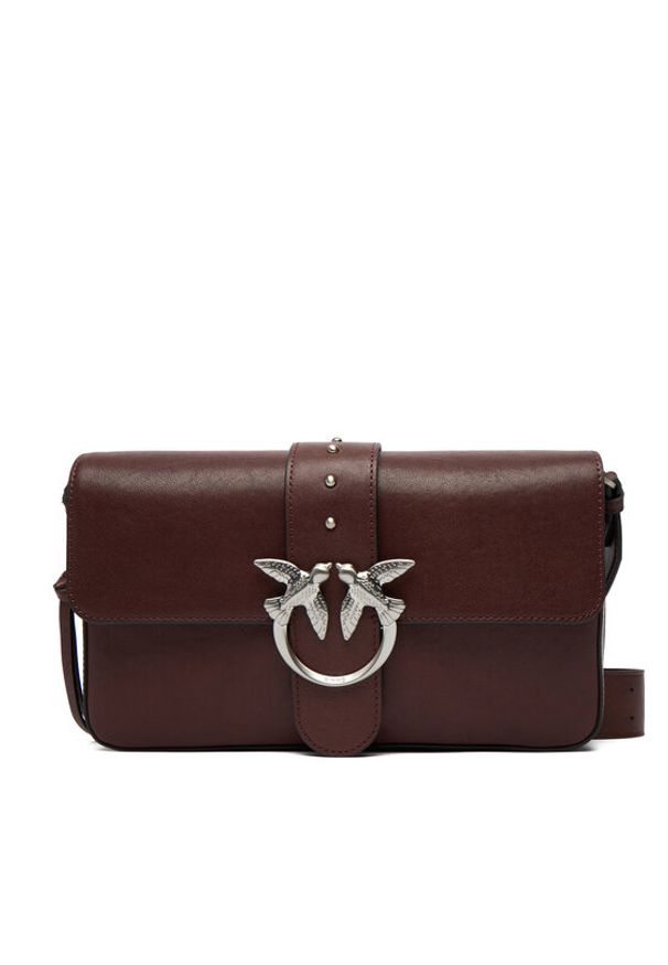 Pinko - PINKO Torba Love One Slouchy Zip Classic AI 25-26 PLTT 105081 A2JG Brązowy. Kolor: brązowy. Materiał: skórzane