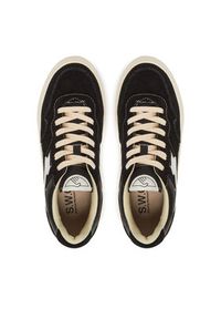 S.W.C Stepney Workers Club Sneakersy Pearl YA23015 Czarny. Kolor: czarny. Materiał: zamsz, skóra